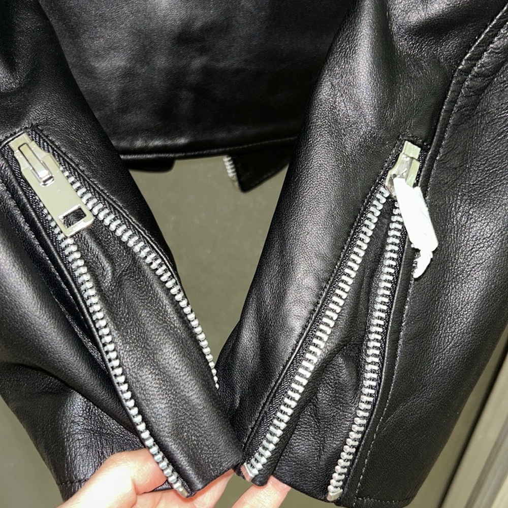 Walter Baker lamb Leather Jacket - Picture 11 of 13